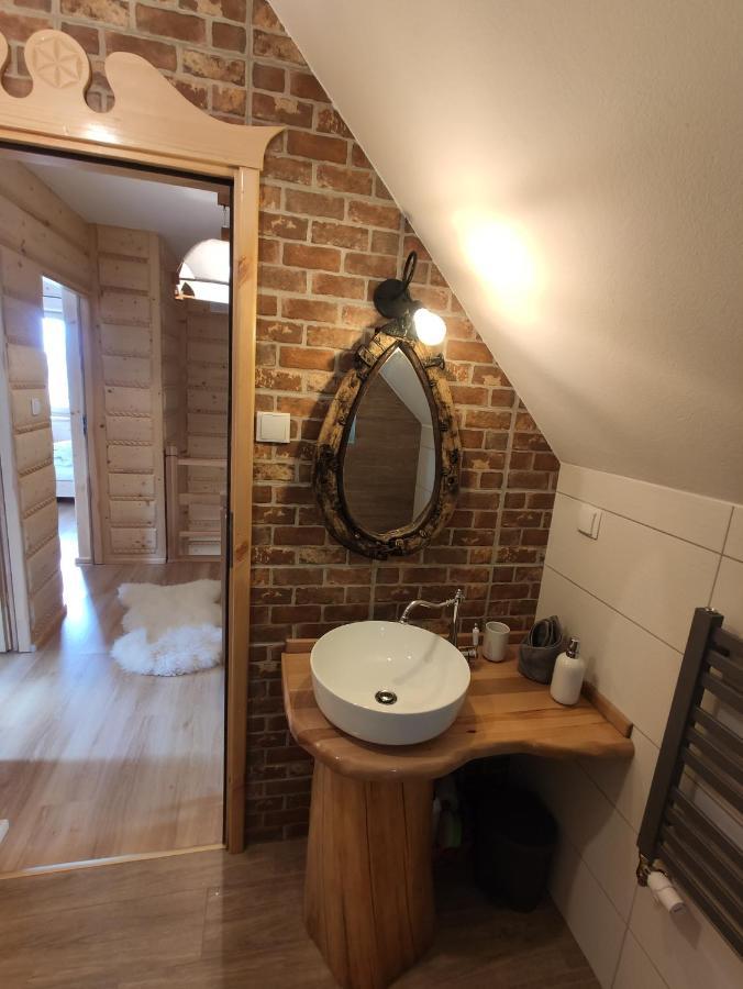 Goralskie Domki Na Podhalu - Z Jacuzzi Maniowy Kültér fotó