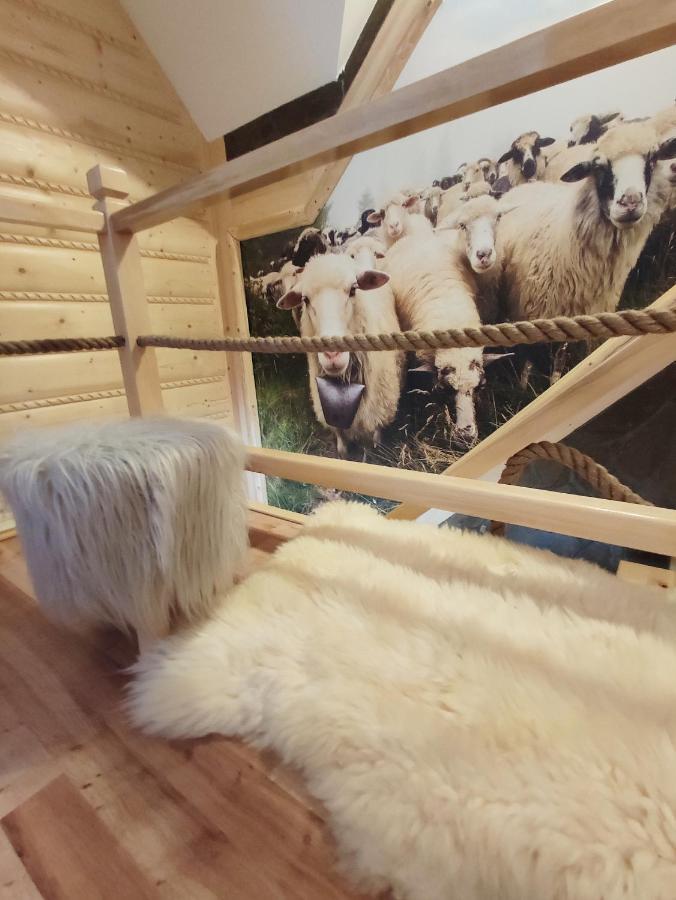 Goralskie Domki Na Podhalu - Z Jacuzzi Maniowy Kültér fotó