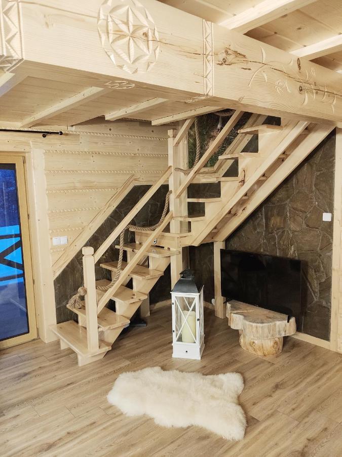 Goralskie Domki Na Podhalu - Z Jacuzzi Maniowy Kültér fotó