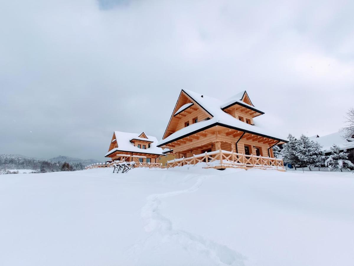 Goralskie Domki Na Podhalu - Z Jacuzzi Maniowy Kültér fotó