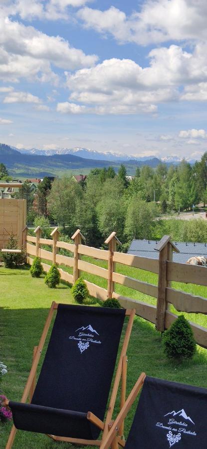 Goralskie Domki Na Podhalu - Z Jacuzzi Maniowy Kültér fotó