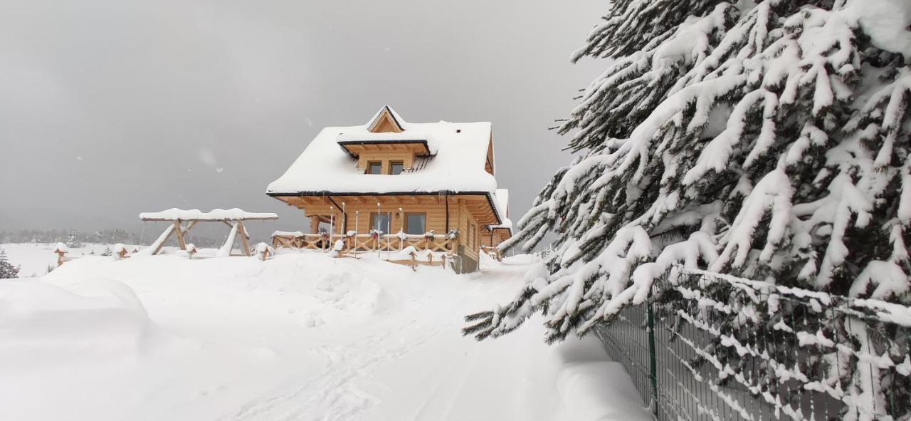Goralskie Domki Na Podhalu - Z Jacuzzi Maniowy Kültér fotó