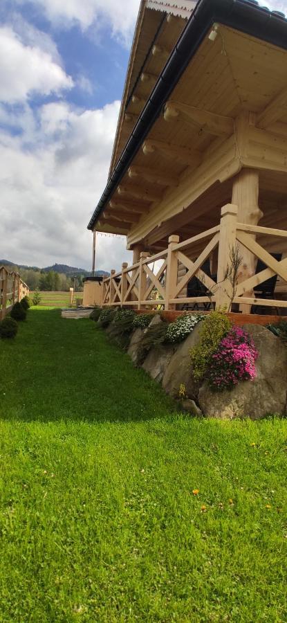 Goralskie Domki Na Podhalu - Z Jacuzzi Maniowy Kültér fotó