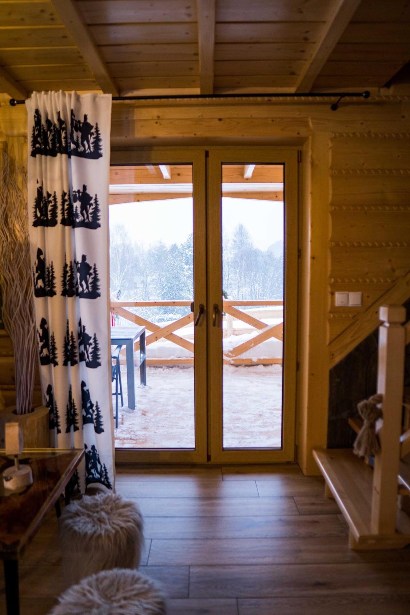 Goralskie Domki Na Podhalu - Z Jacuzzi Maniowy Kültér fotó